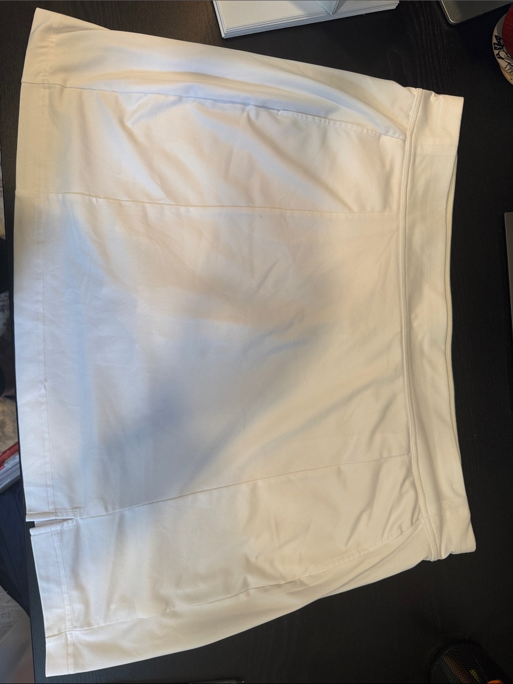 Callaway White Mesh Opti-Dri Golf Skort: 2X